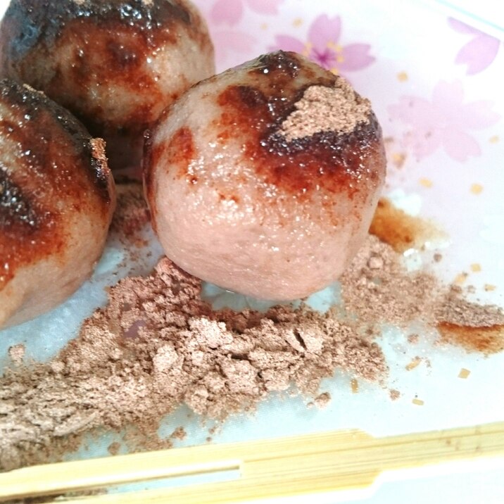 材料３つでとっても簡単☆豆腐チョコ団子